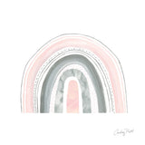 Boho Rainbow VII by Courtney Prahl. SKU 57819a. Archival Giclee Fine art print for wall decor.