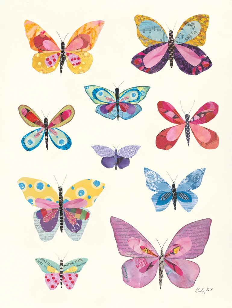 Butterfly Charts II by Courtney Prahl