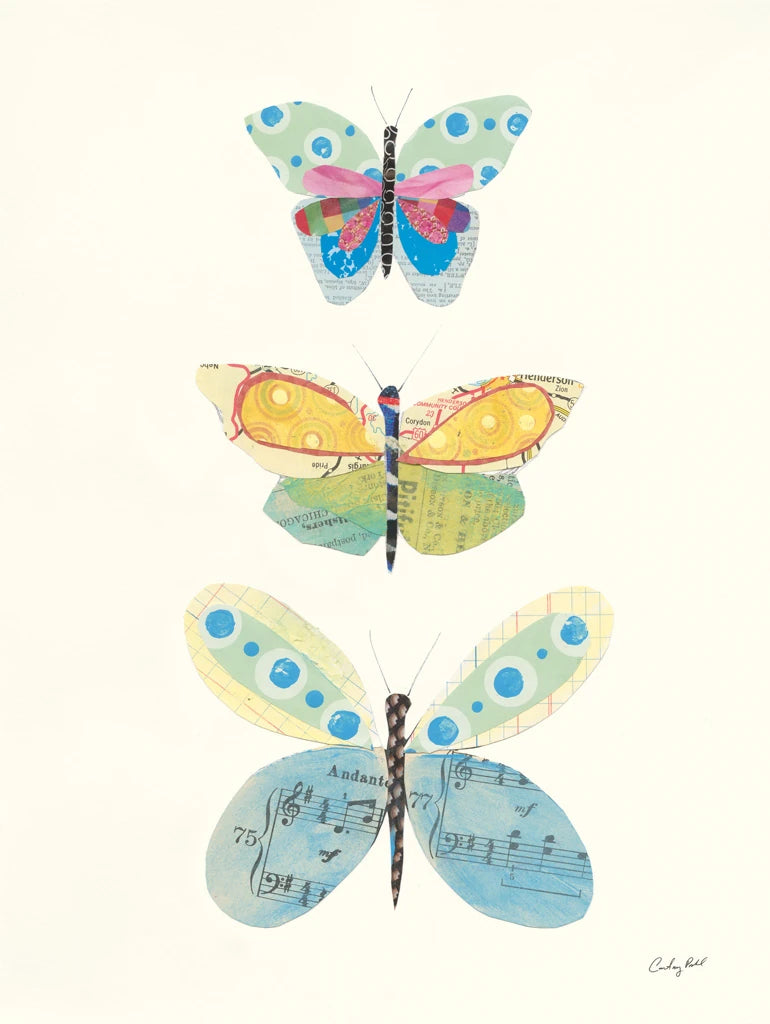 Butterfly Charts IV by Courtney Prahl