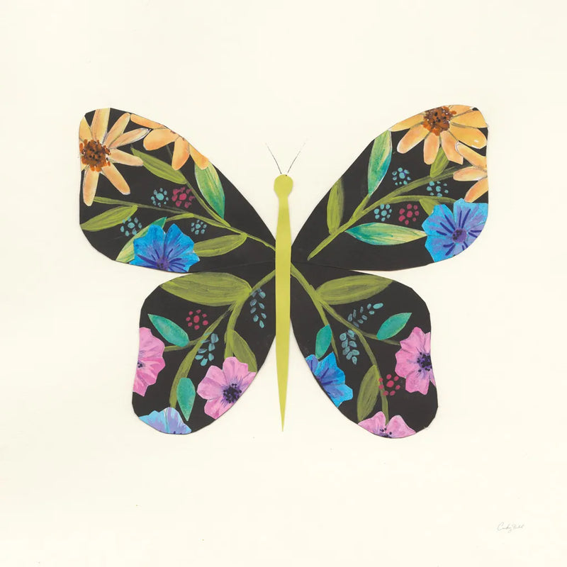 Butterfly Garden I by Courtney Prahl. SKU 54368a. Archival Giclee Fine art print for wall decor.