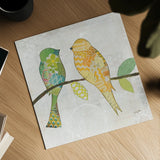 Catching Up IV by Courtney Prahl. Shown as a detailed flat fine art print, highlighting archival giclee quality. Available as an archival giclee rolled canvas, fine art paper, or poster print. SKU 25504a.
