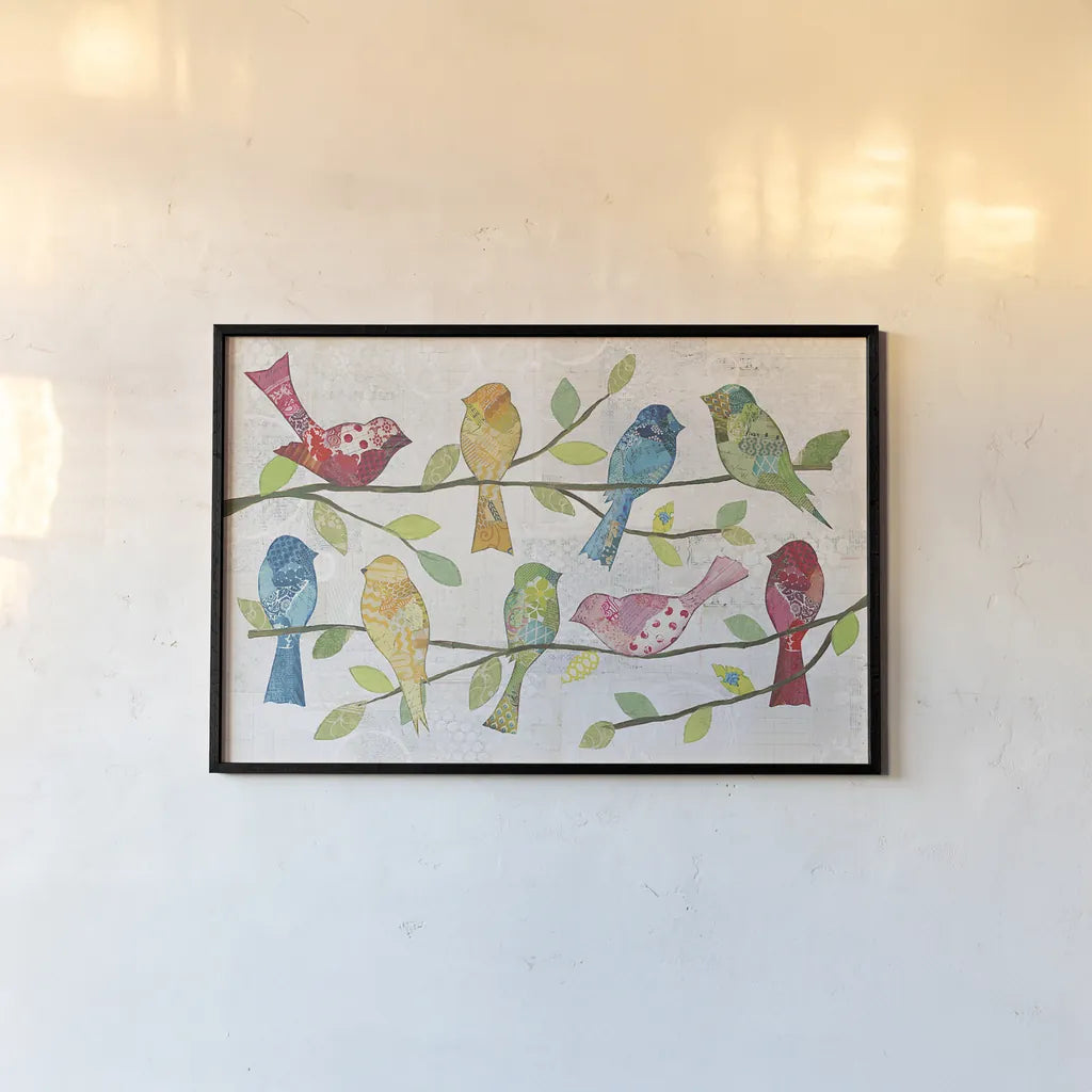 Catching Up VI by Courtney Prahl. shown as a paper print in a black flame. Available as a archival giclee rolled canvas, fine art paper, or poster print. SKU 25789i.