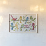 Catching Up VI by Courtney Prahl. shown as a paper print in a white frame. Available as a archival giclee rolled canvas, fine art paper, or poster print. SKU 25789i.