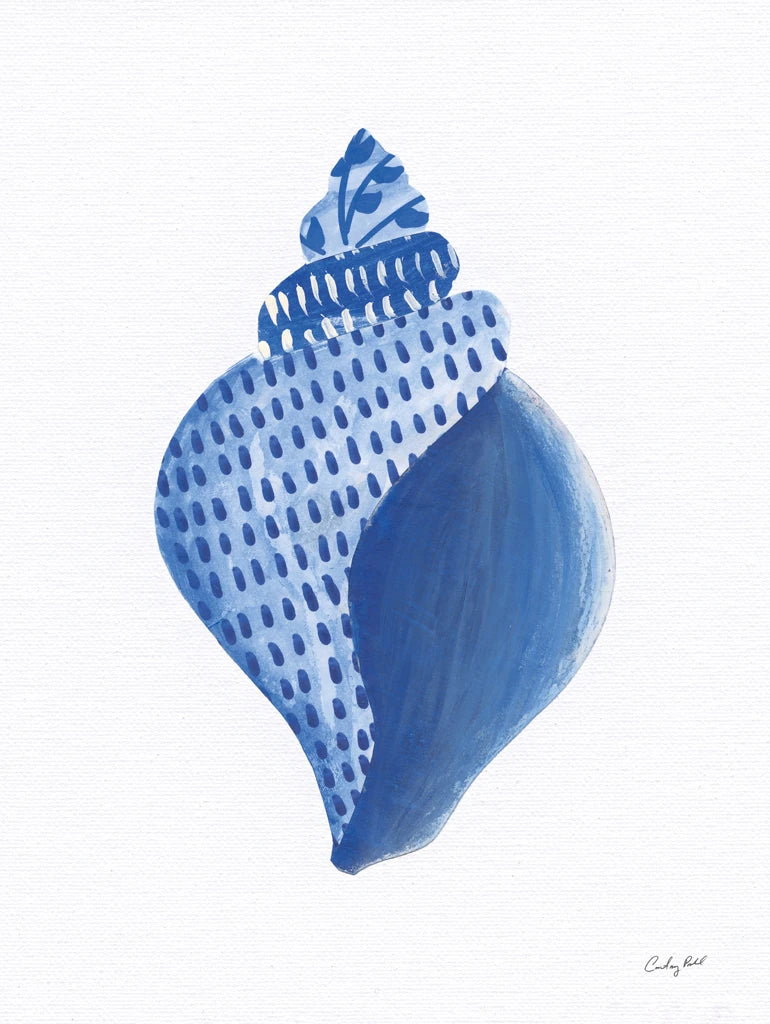 Chinoiserie Shells I by Courtney Prahl