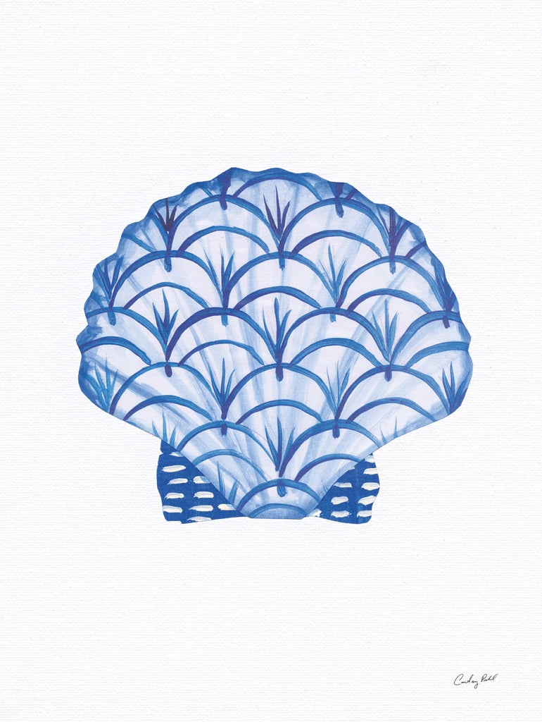 Chinoiserie Shells II by Courtney Prahl