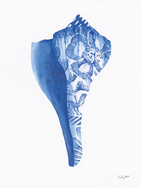 Chinoiserie Shells III by Courtney Prahl