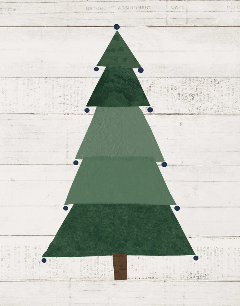 Christmas Patchwork I Neutral by Courtney Prahl