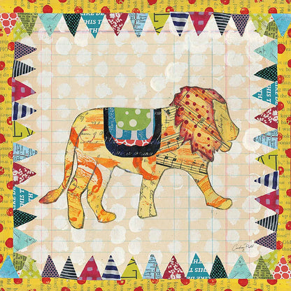 Circus Fun IV by Courtney Prahl. SKU 34068a. Archival Giclee Fine art print for wall decor.