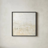 Clay I Light Sq by Courtney Prahl. Shown in a sleek black glass frame for a contemporary gallery look. Available as an archival giclee rolled canvas, fine art paper, or poster print. SKU 78318a.