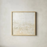 Clay I Light Sq by Courtney Prahl. Shown in a natural wood glass frame for a timeless modern aesthetic. Available as an archival giclee rolled canvas, fine art paper, or poster print. SKU 78318a.