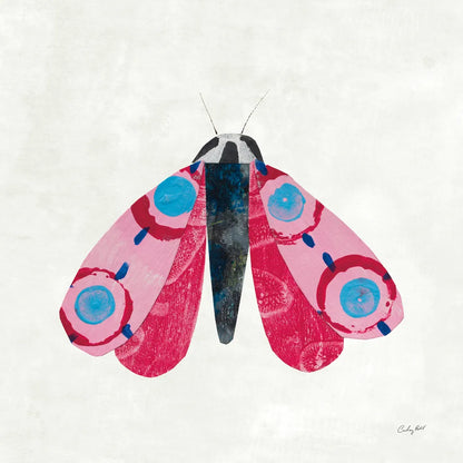 Collage Insects I by Courtney Prahl. SKU 103026a. Archival Giclee Fine art print for wall decor.
