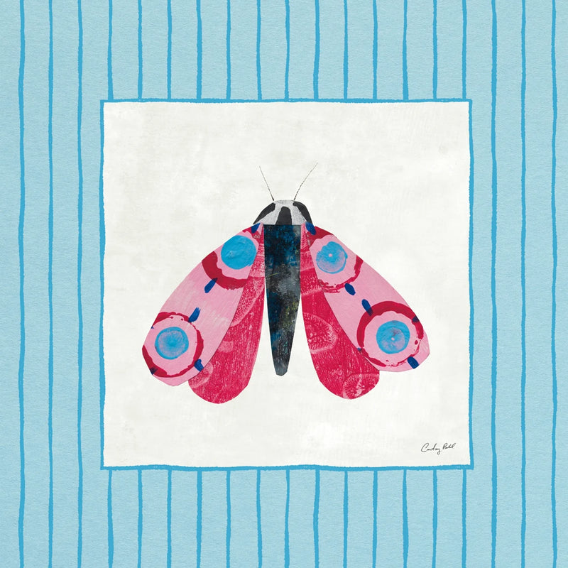 Collage Insects I v2 by Courtney Prahl