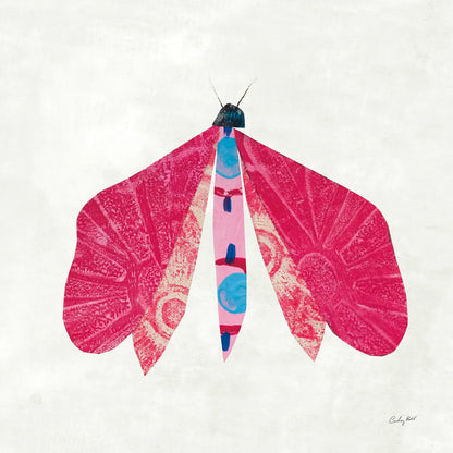 Collage Insects VI by Courtney Prahl. SKU 103031a. Archival Giclee Fine art print for wall decor.