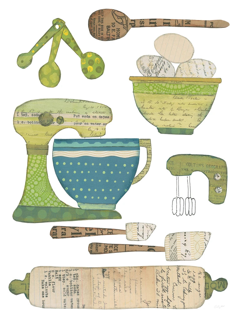 Cool Kitchen I by Courtney Prahl
