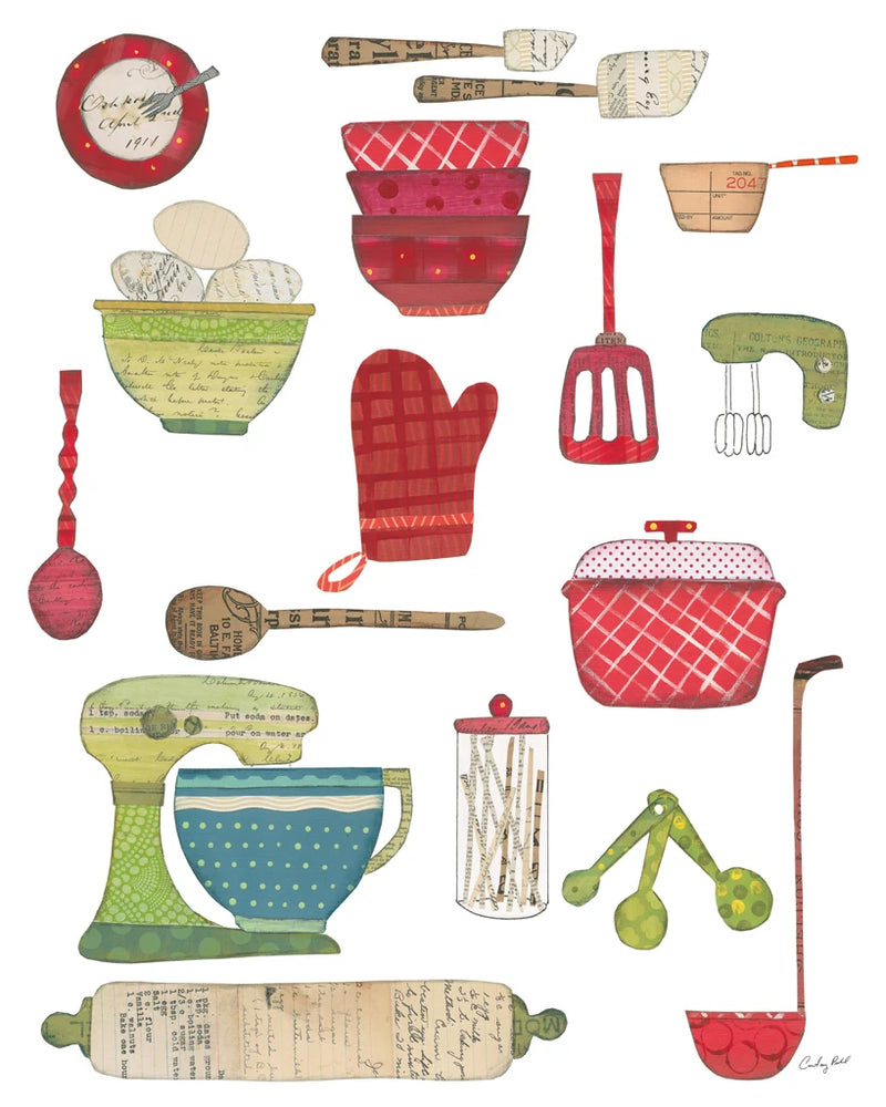 Cool Kitchen III by Courtney Prahl