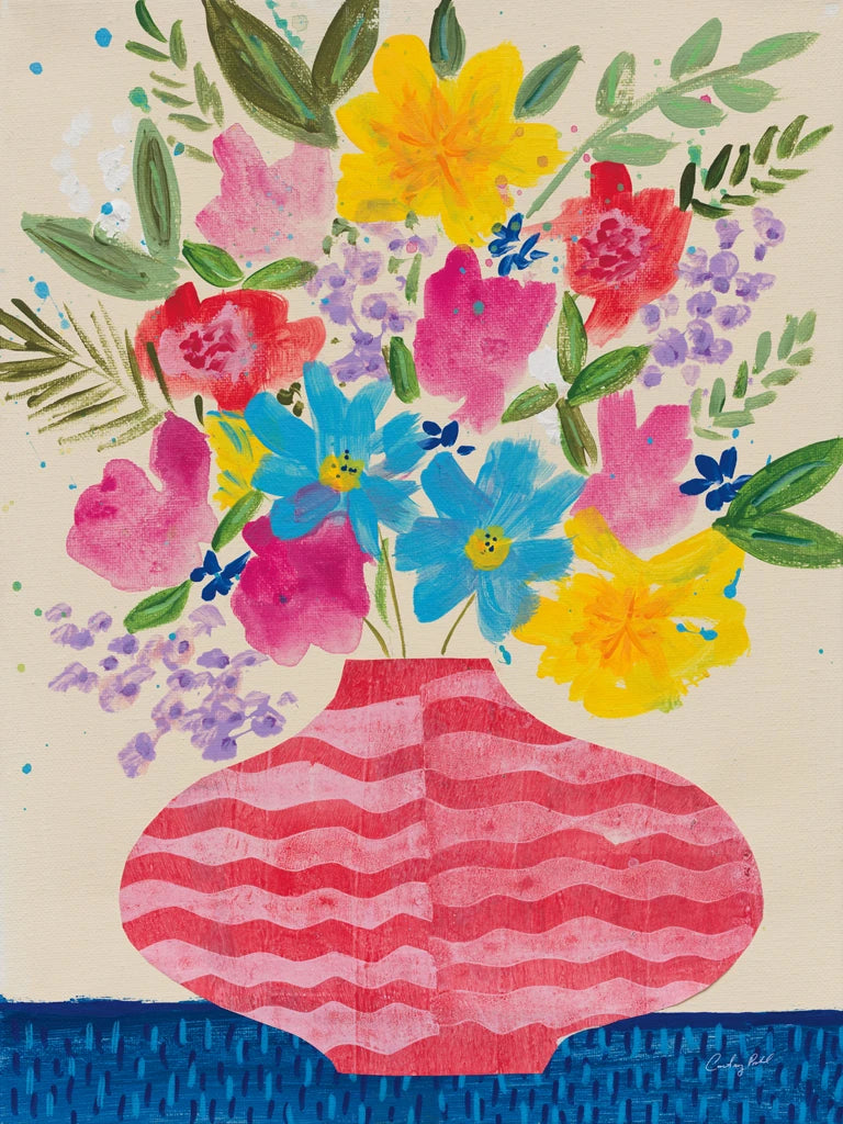 Ecstatic Floral II by Courtney Prahl