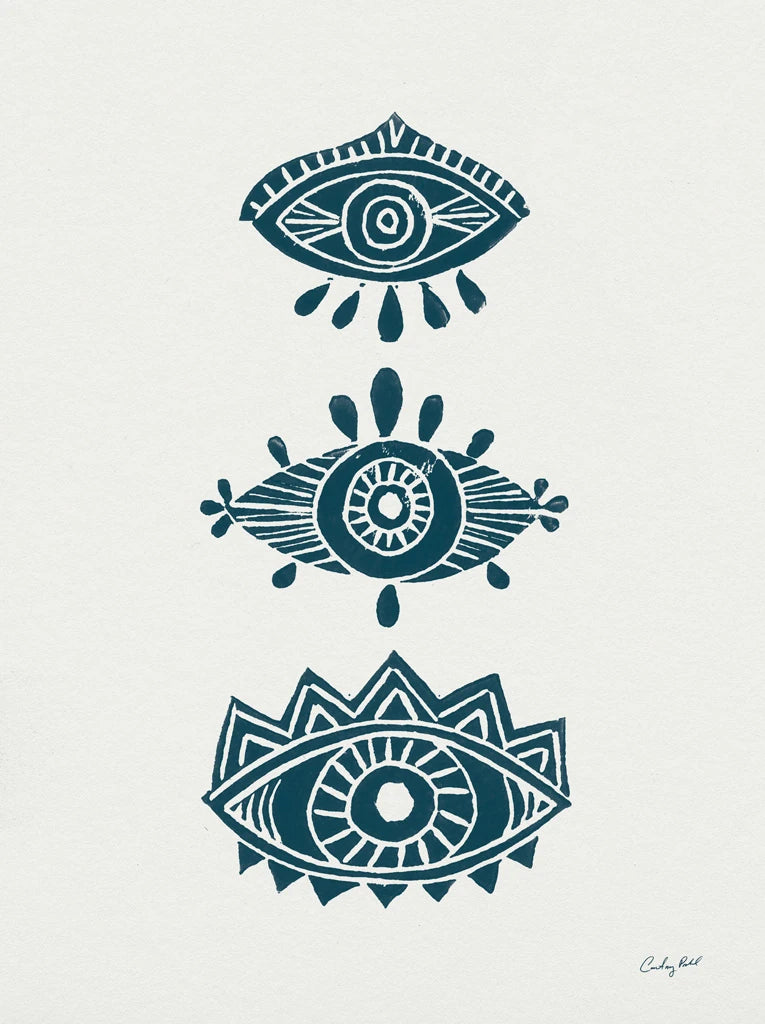 Evil Eye I by Courtney Prahl