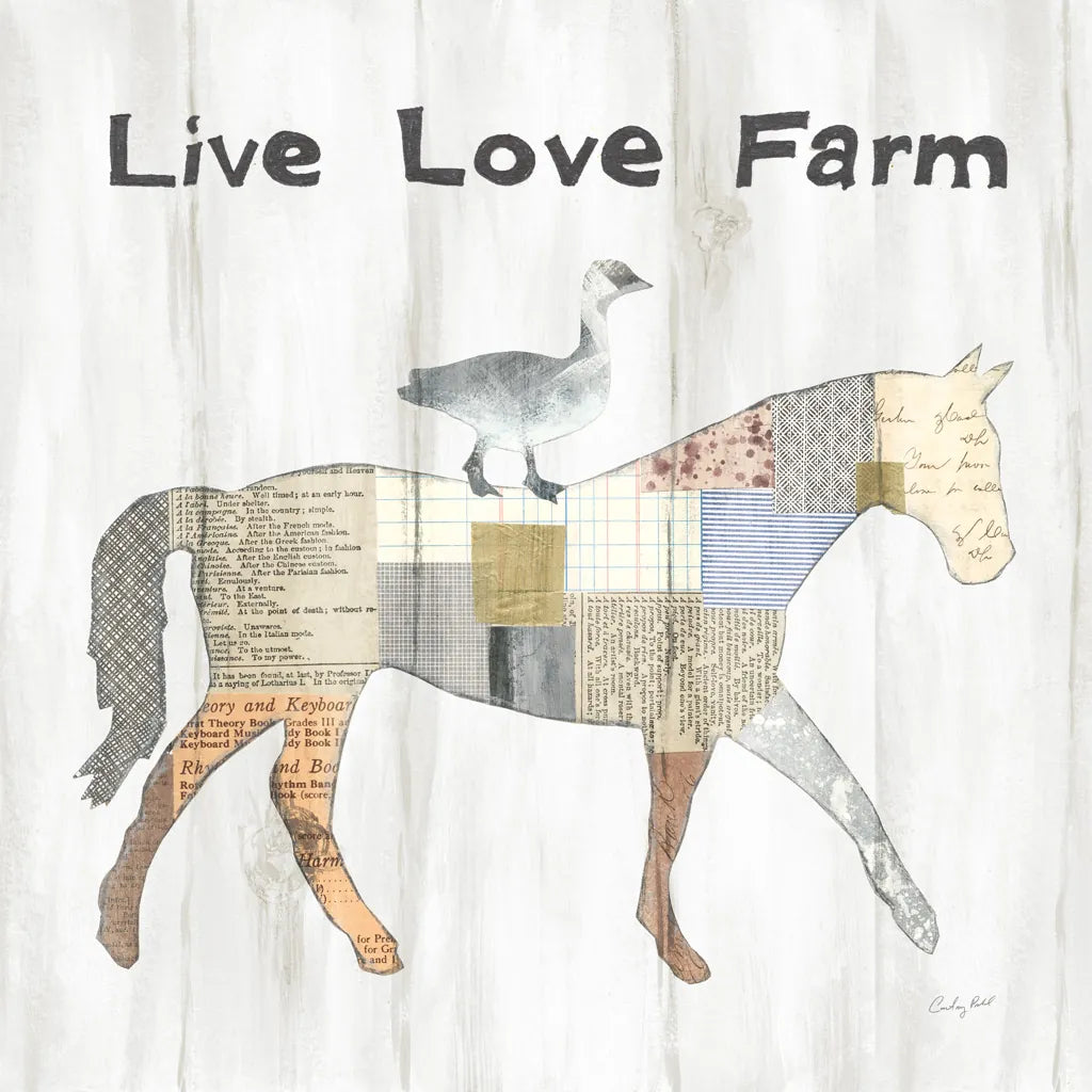 Farm Family V by Courtney Prahl. SKU 34392a. Archival Giclee Fine art print for wall decor.