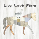 Farm Family V by Courtney Prahl. SKU 34392a. Archival Giclee Fine art print for wall decor.