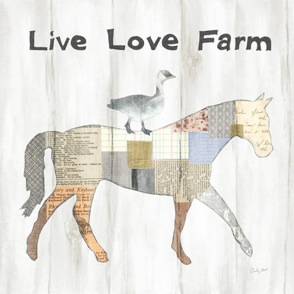 Farm Family V by Courtney Prahl. SKU 34392a. Archival Giclee Fine art print for wall decor.