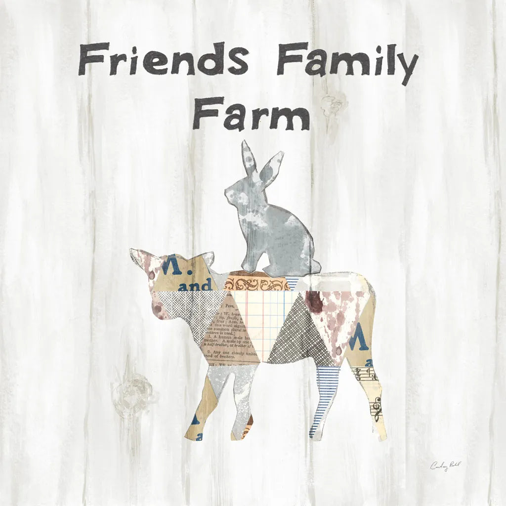Farm Family VIII by Courtney Prahl. SKU 34395a. Archival Giclee Fine art print for wall decor.