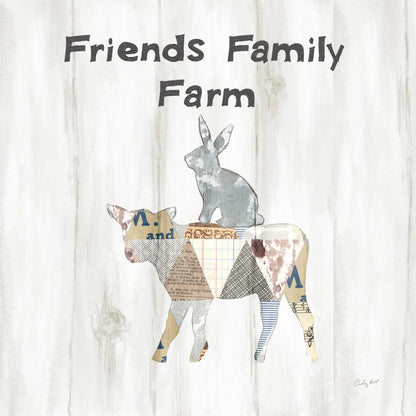 Farm Family VIII by Courtney Prahl. SKU 34395a. Archival Giclee Fine art print for wall decor.