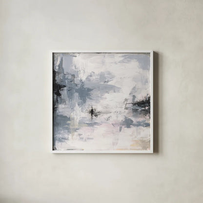 Finale I by Courtney Prahl. Shown in a crisp white glass frame for a clean and minimalist style. Available as an archival giclee rolled canvas, fine art paper, or poster print. SKU 64281a.