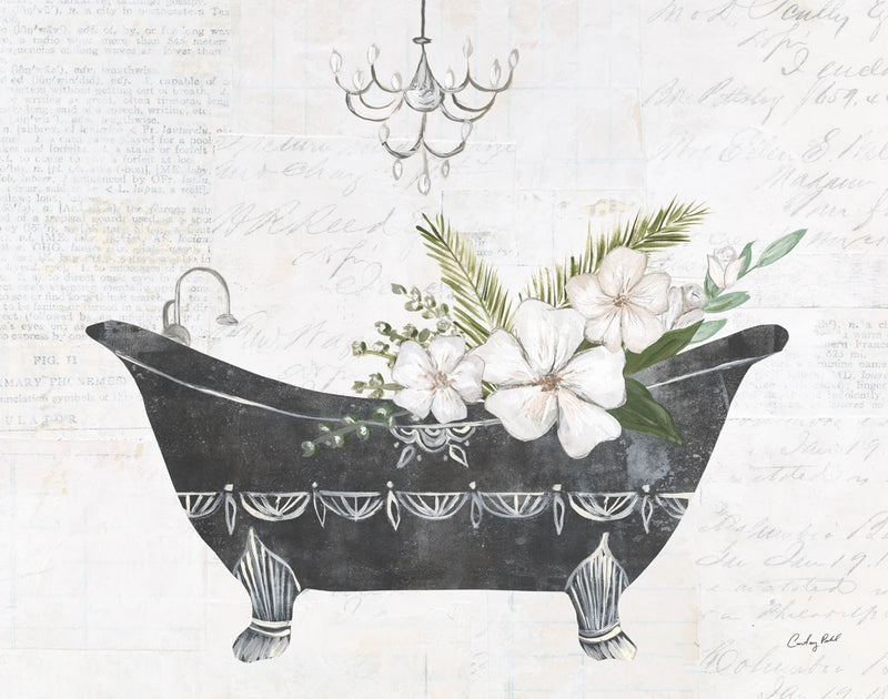 Floral Bath I Flipped by Courtney Prahl