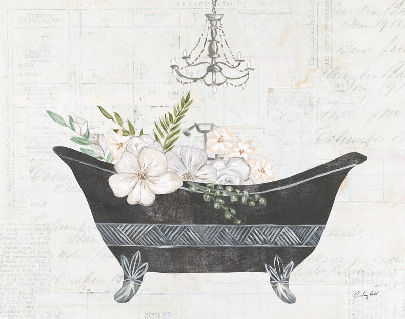 Floral Bath II by Courtney Prahl