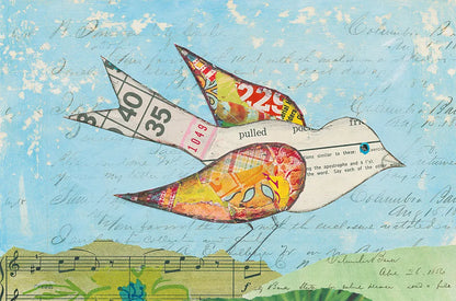 Flutter III by Courtney Prahl. SKU 52440i. Archival Giclee Fine art print for wall decor.