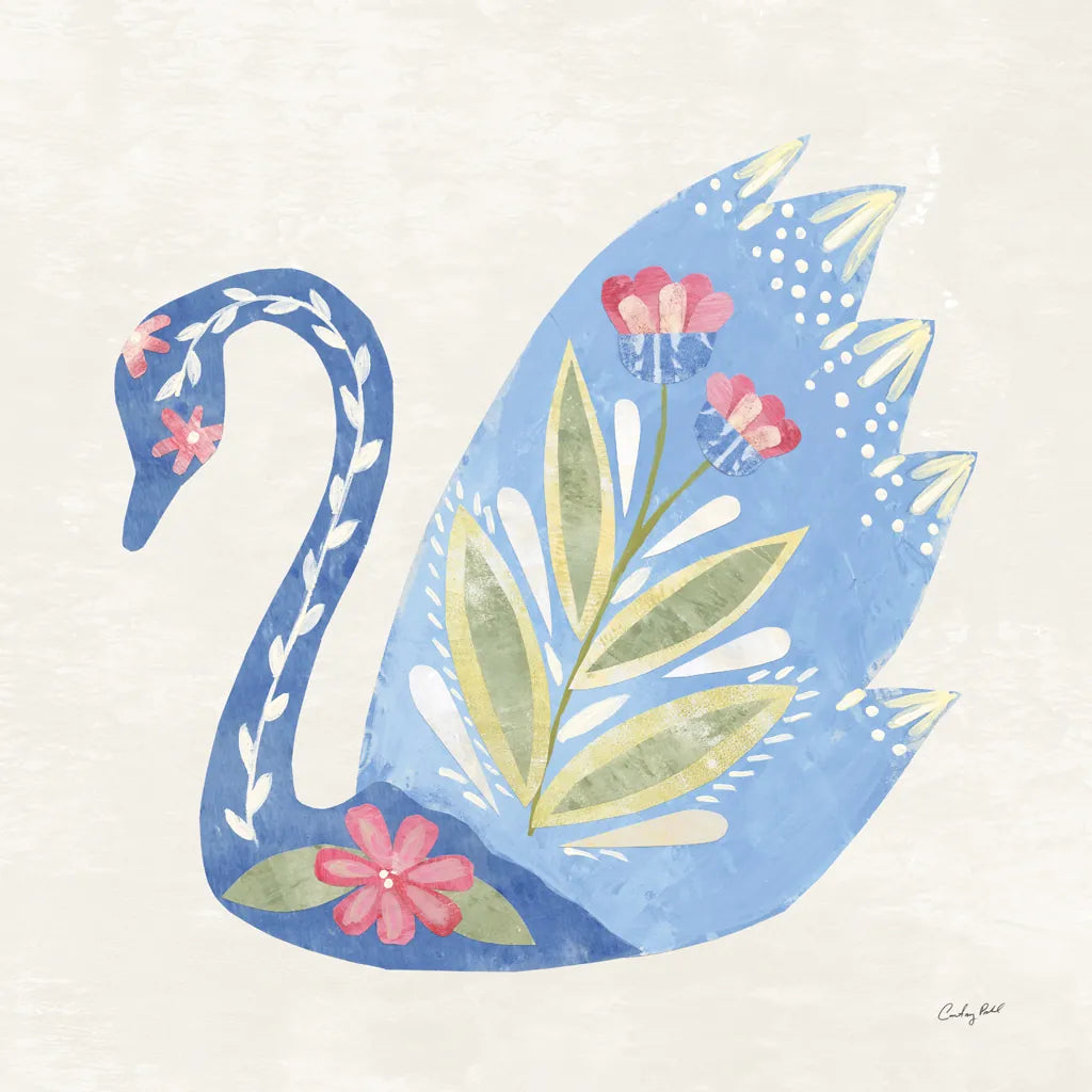 Folk Cottage IV by Courtney Prahl. SKU 84084a. Archival Giclee Fine art print for wall decor.