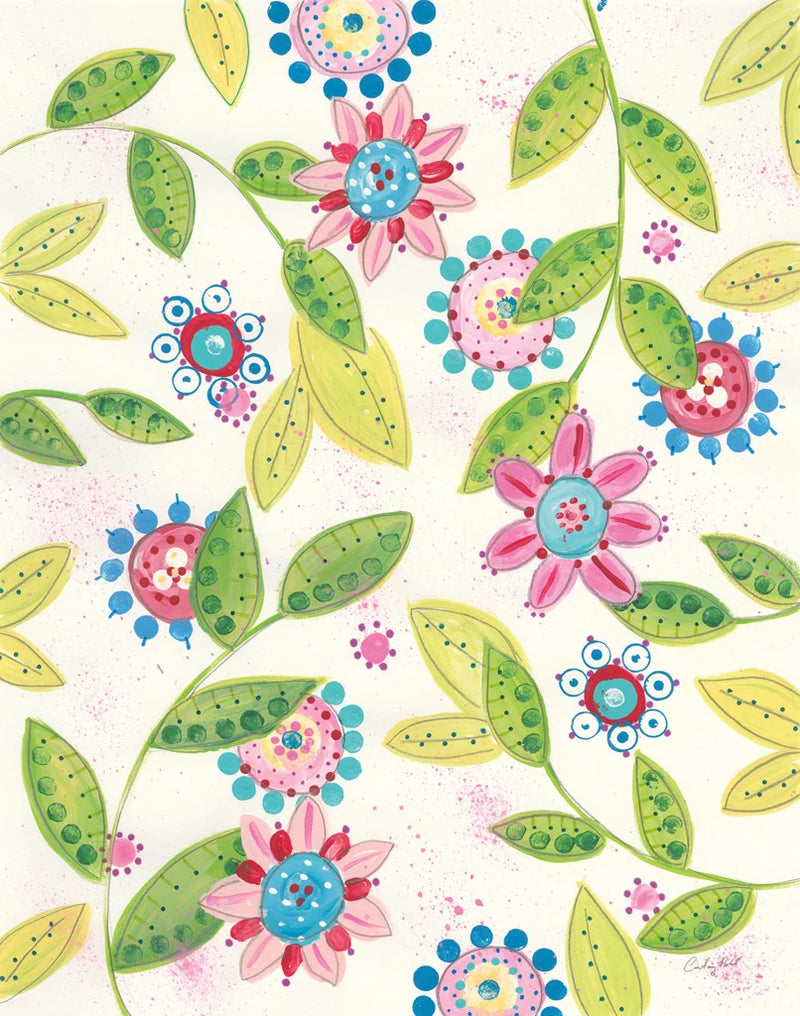 Funky Flowers by Courtney Prahl