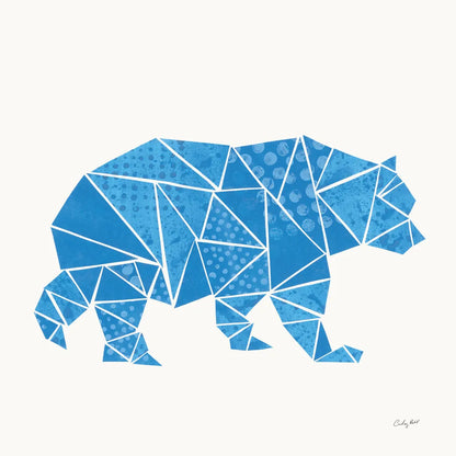 Geometric Animal I by Courtney Prahl. SKU 48979a. Archival Giclee Fine art print for wall decor.