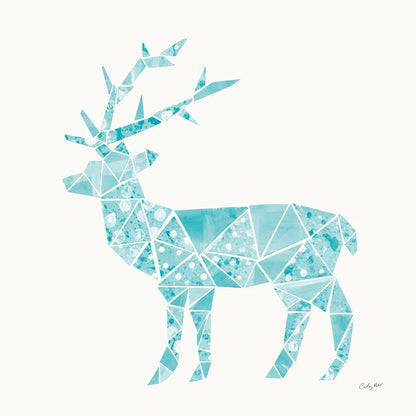 Geometric Animal IV by Courtney Prahl. SKU 48982a. Archival Giclee Fine art print for wall decor.