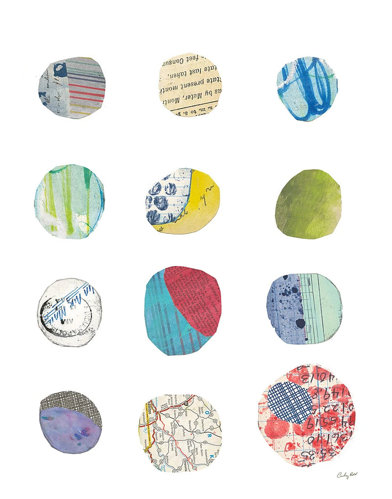 Geometric Collage III by Courtney Prahl