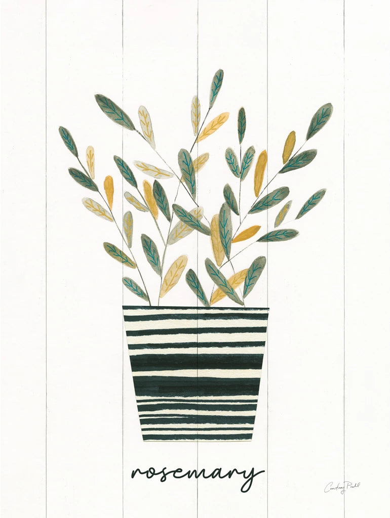 Herb Garden V by Courtney Prahl