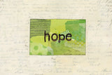 Hope Collage by Courtney Prahl. SKU 52561i. Archival Giclee Fine art print for wall decor.