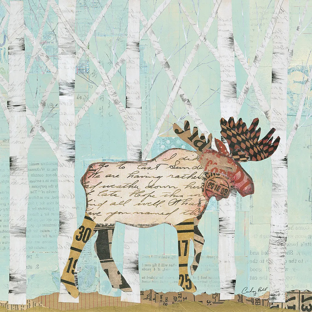 In the Forest I by Courtney Prahl. SKU 22964a. Archival Giclee Fine art print for wall decor.