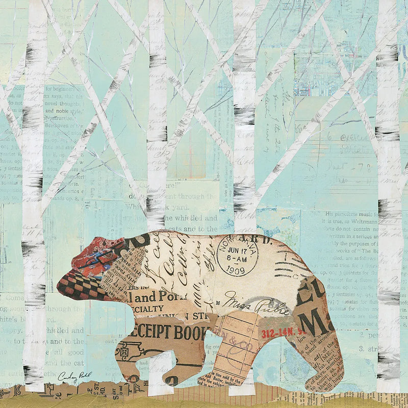 In the Forest II by Courtney Prahl. SKU 22965a. Archival Giclee Fine art print for wall decor.