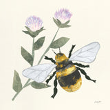 In the Garden Bee by Courtney Prahl. SKU 68238a. Archival Giclee Fine art print for wall decor.