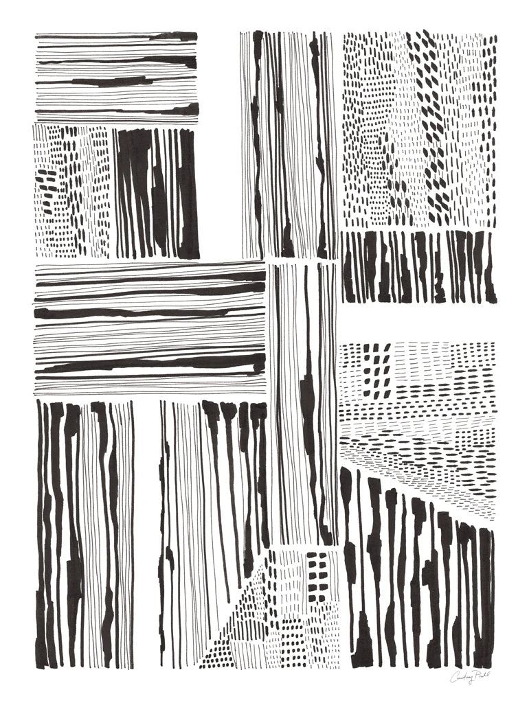 Lined Up I by Courtney Prahl