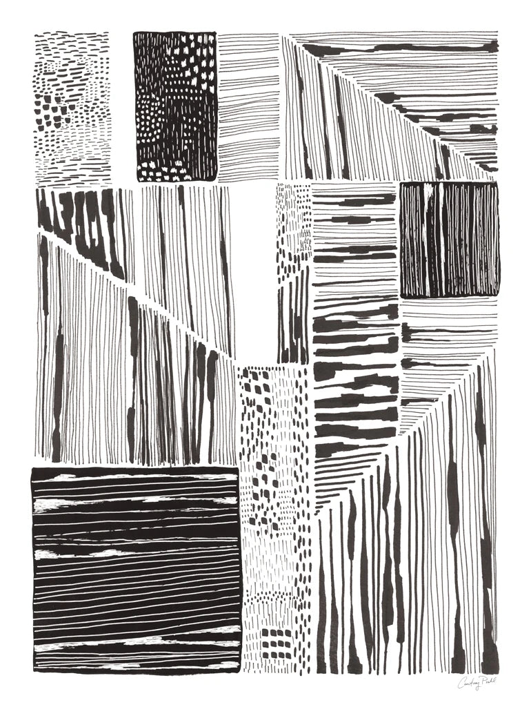Lined Up II by Courtney Prahl