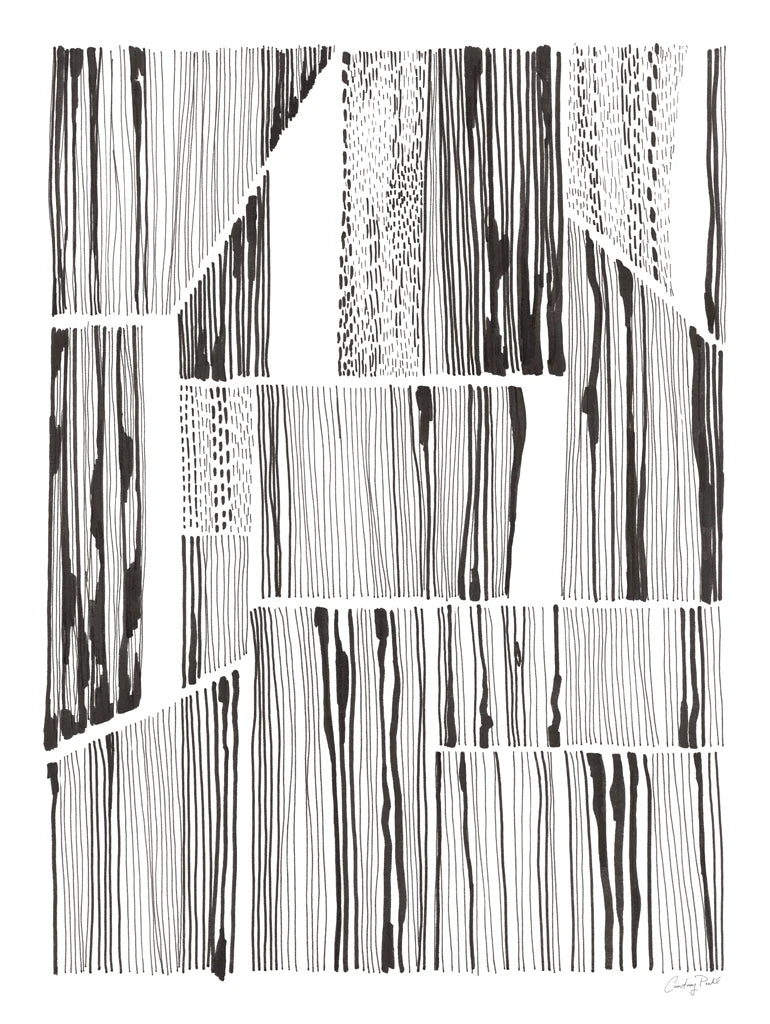 Lined Up III by Courtney Prahl