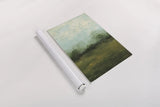 Meadows Edge Dark Crop by Courtney Prahl. shown as a rolled paper print. Available as archival giclee rolled canvas, fine art paper, or poster print. SKU 79047h.