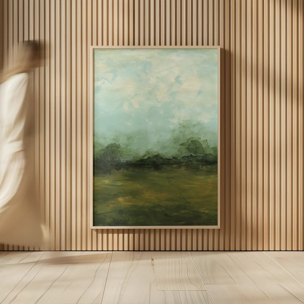 Meadows Edge Dark Crop by Courtney Prahl. shown as over sized large wall art. Available as an archival giclee rolled canvas, fine art paper, or poster print. SKU 79047h.