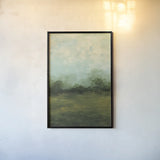 Meadows Edge Dark Crop by Courtney Prahl. shown as a paper print in a black flame. Available as a archival giclee rolled canvas, fine art paper, or poster print. SKU 79047h.