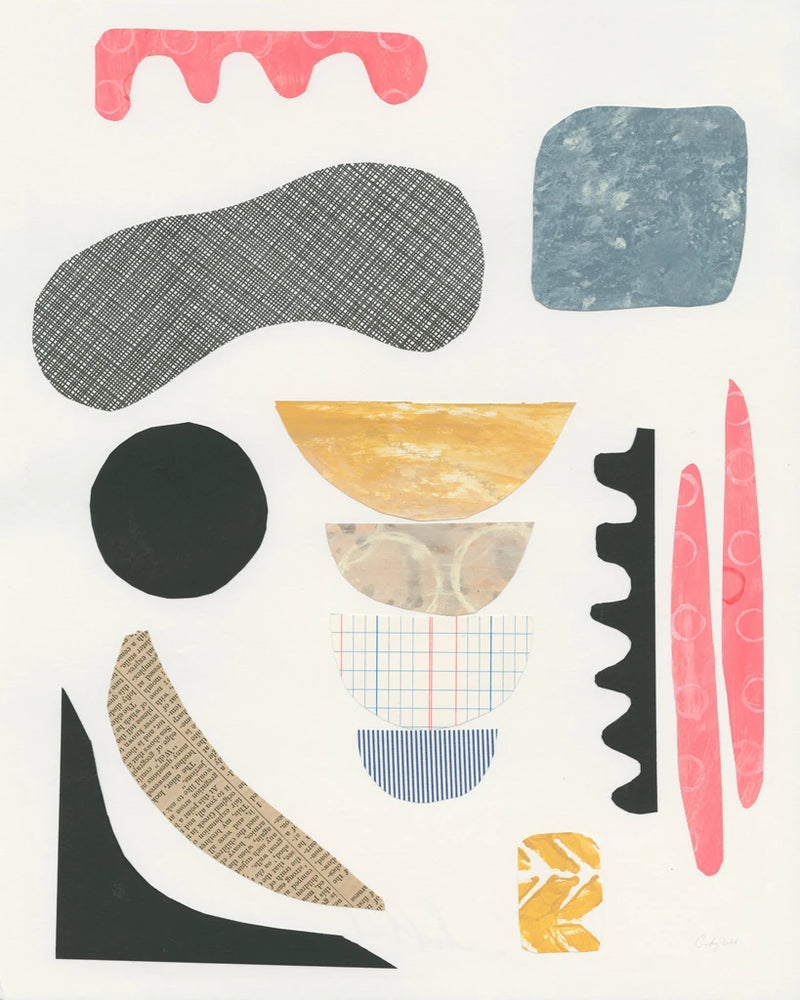 Mixed Shapes I by Courtney Prahl