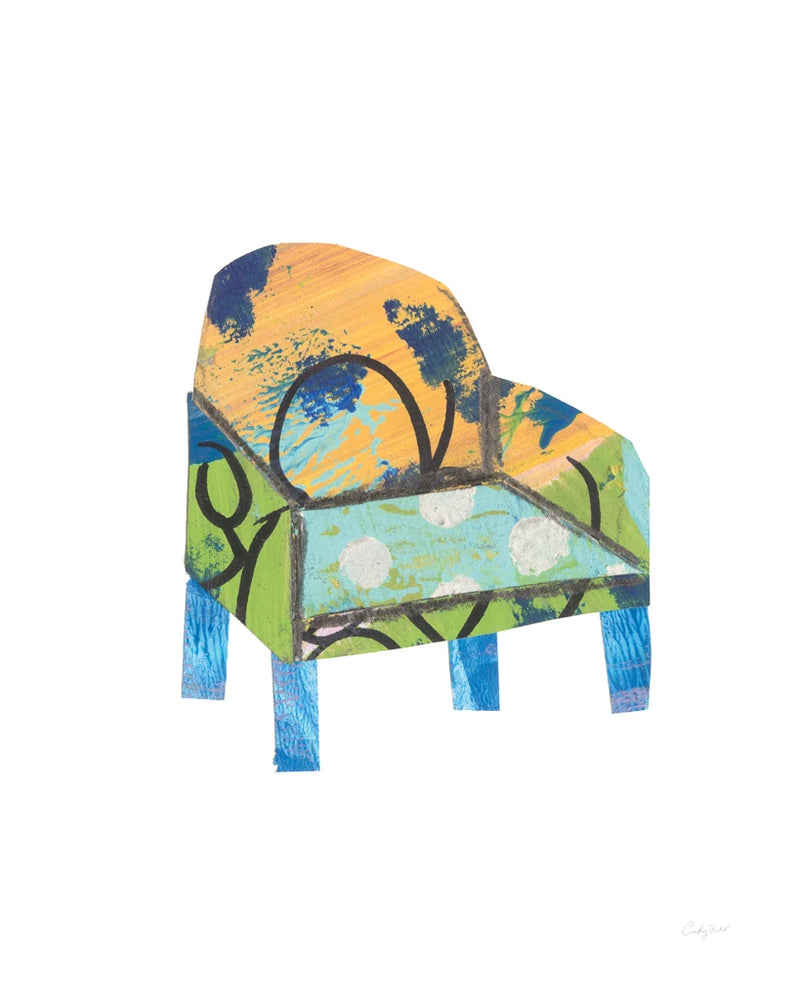 Mod Chairs II Crop by Courtney Prahl
