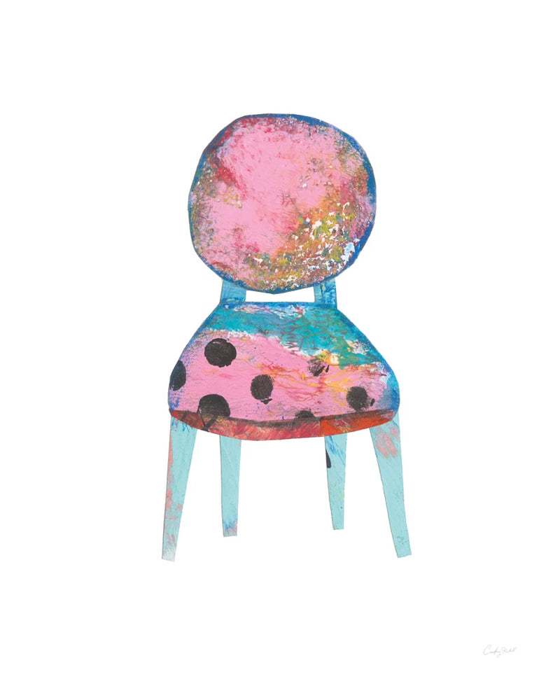 Mod Chairs V Crop by Courtney Prahl