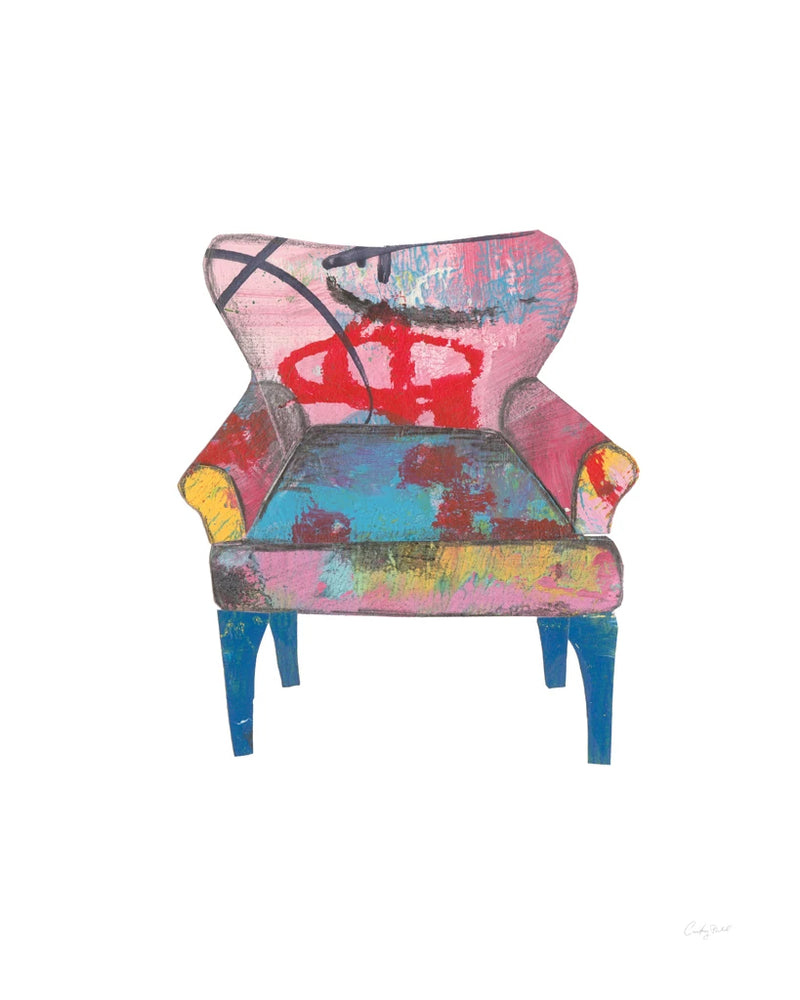 Mod Chairs VIII Crop by Courtney Prahl